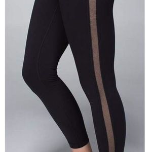 Lululemon Mesh Side Panel Leggings